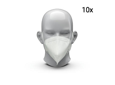 Atemschutzmaske "SafeCare" FFP3 NR, 10er Set Werbeartikel