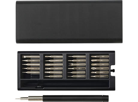 Werkezugset aus ABS und Metall Arthur Werbeartikel