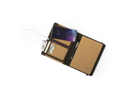 Ladegerät Notizblock Toskan Werbeartikel