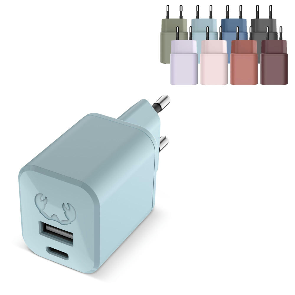 2WC30 I Fresh 'n Rebel Mini Charger USB-C + A PD // 30W Werbeartikel