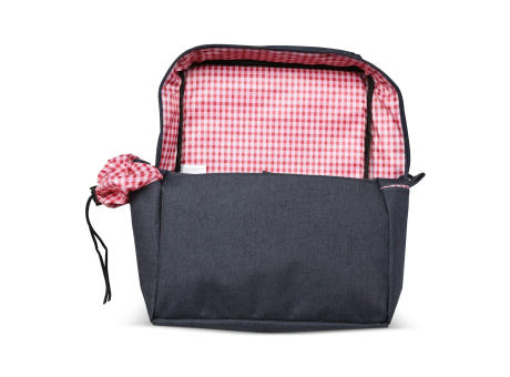Product image Picknick-Doppel-Fahrradtasche aus R-PET-Material bedrucken