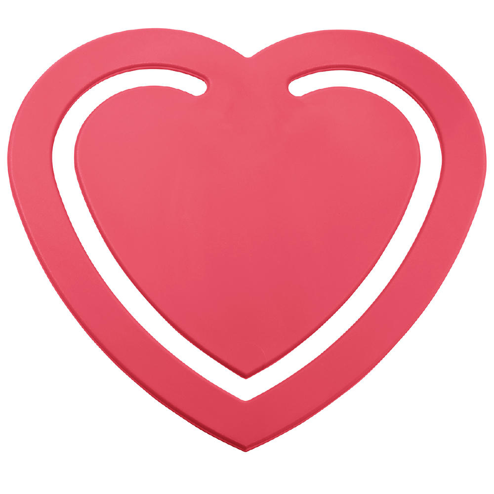 Product image Zettelklammer Recycling "Herz" Werbeartikel