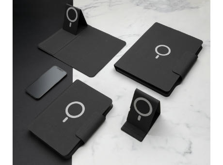 Artic magnetisches 10W Wireless Charging Notizbuch bedrucken
