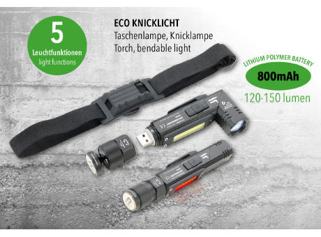 TROIKA Taschenlampe ECO KNICKLICHT Werbeartikel