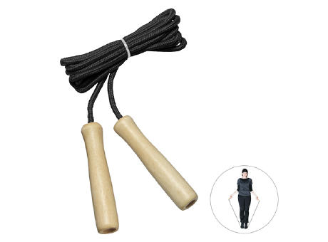 Griff beige, Seil schwarz