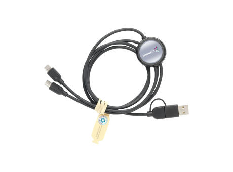 Product image Charging Cable RCS Recycled ABS-TPE Ladekabel Werbeartikel