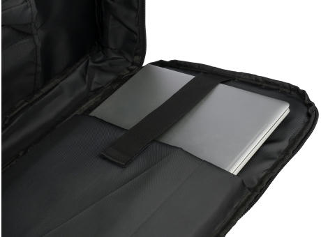 rPET (300D) Polyester Laptop-Rucksack Eulalia bedrucken
