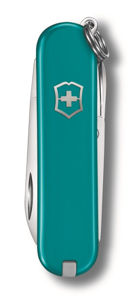 Werbeartikel Victorinox Rambler | Kleines Schweizer Taschenmesser, 58 mm | Farbe: Mountain Lake 