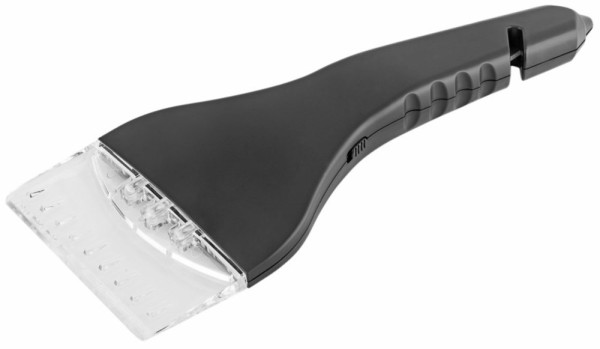 Eiskratzer mit Logo bedrucken lassen: CreativDesign® LED Eiskratzer "SecureWinter" schwarz