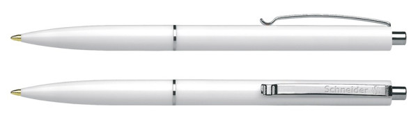 Schneider Kugelschreiber bedrucken: K15 in weiß 