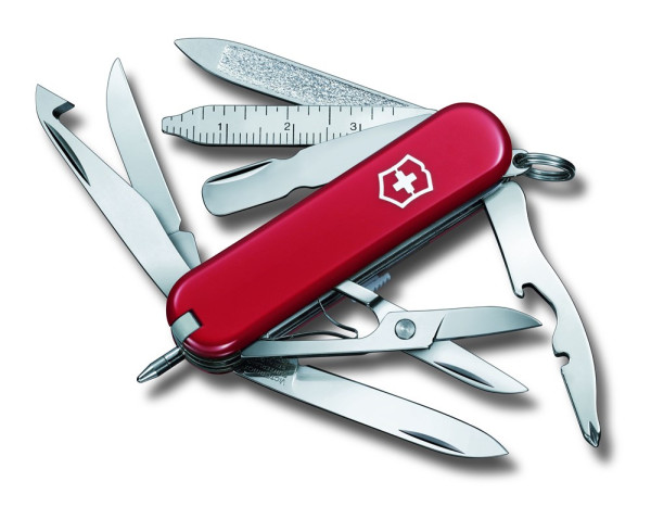 Werbeartikel Victorinox Mini Champ, 58 mm in Rot 