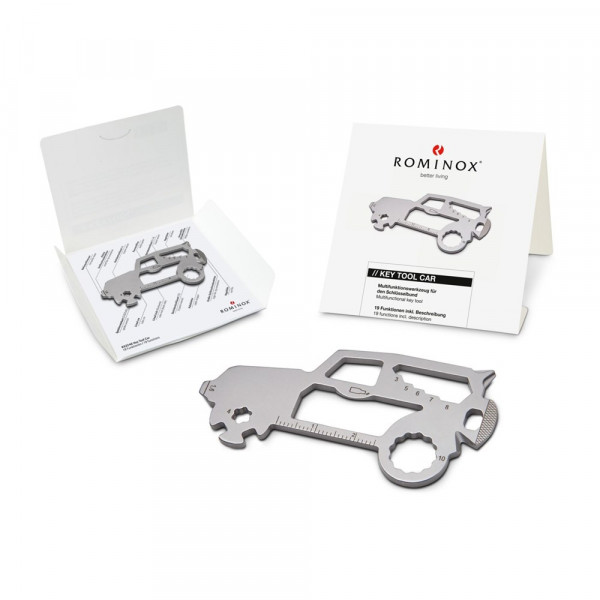  Rominox Key Tool Car mit Ihrer Logo Gravur als Werbeartikel