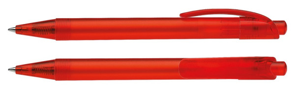 Schneider Kugelschreiber bedrucken | Schneider Dynamix | Farbe: Rot-transparent 