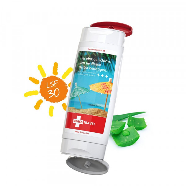 Werbeartikel Sonnencreme | DuoPack Sonnenmilch LSF 30 + After Sun Lotion (2x50 ml)