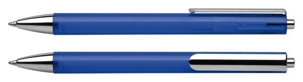  Schneider Kugelschreiber mit Logo | Schneider Evo Pro | Farbe: Blau-transparent
