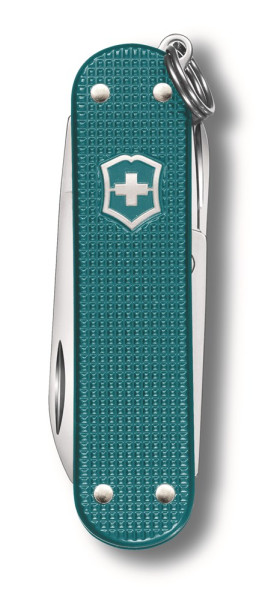Werbeartikel Victorinox  Classic SD Alox | Kleines Schweizer Taschenmesser, 58 mm | Farbe: Wild Jungle