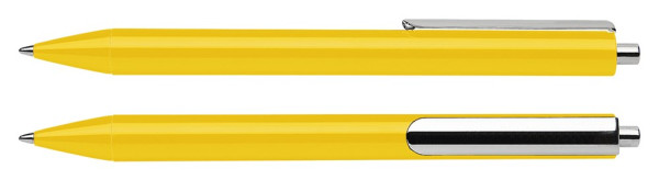   Schneider Kugelschreiber bedrucken | Schneider Evo | Farbe: Gelb (opak)