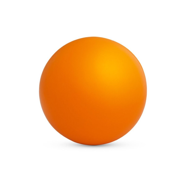 Stressball bedrucken | CHILL Anti-Stressball aus PU Schaum Ø 50 mm | in Orange 