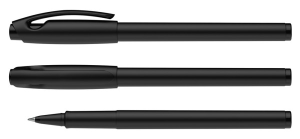  Schneider Tintenroller Topball 857 in schwarz/schwarz | als Werbegeschenk