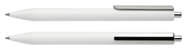    Schneider Kugelschreiber mit Logo | Schneider Evo | Farbe: Weiß (opak)
