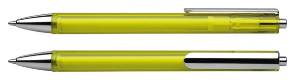  Schneider Kugelschreiber mit Logo | Schneider Evo Pro | Farbe: Gelb-transparent