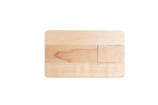 Holz USB Stick mit Gravur ⇒ USB-Stick H21 Ahorn