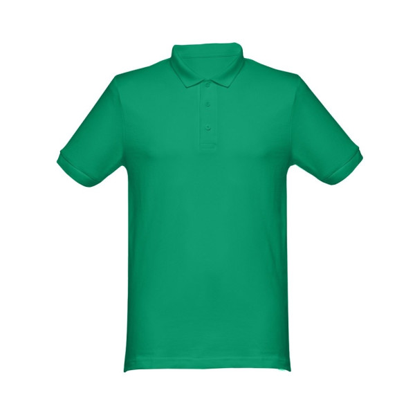  Poloshirts mit Logo | THC MONACO Herren Poloshirt, 240 g/m² | Farbe: Grün 