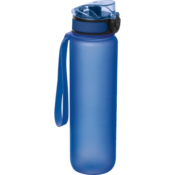  Trinkflasche bedrucken: Tritan Trinkflasche 1.000 ml Farbe: Blau