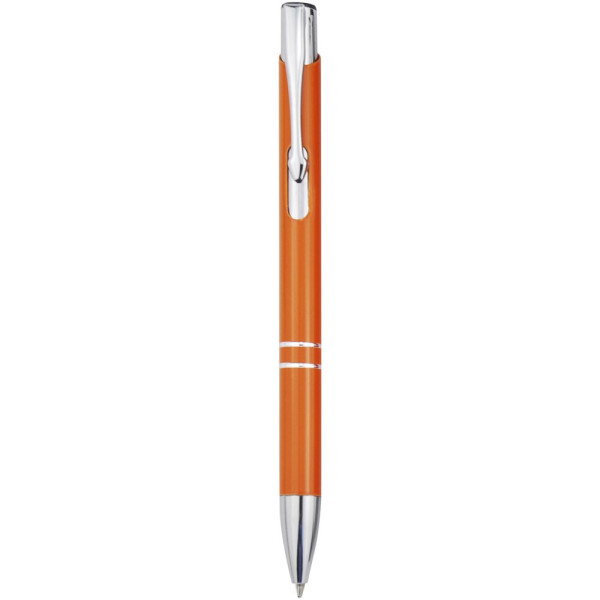 Metallkugelschreiber mit Gravur | Moneta Kugelschreiber mit Klickmechanismus in orange