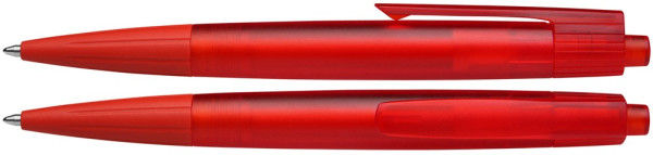 Schneider Kugelschreiber bedrucken | Schneider Like | Farbe: Rot (transparent)  