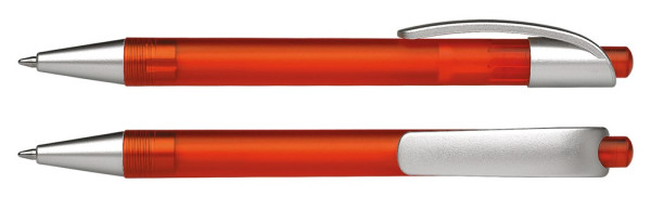 Schneider Kugelschreiber mit Logo | Schneider Dynamix Pro+ | Farbe: Rot-transparent  