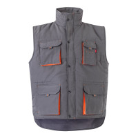 grau, orange