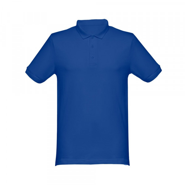  Poloshirts mit Logo | THC MONACO Herren Poloshirt, 240 g/m² | Farbe: Königsblau 