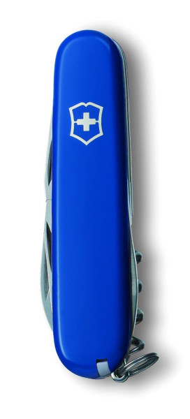 Werbeartikel Victorinox Huntsman | Schweizer Taschenmesser, 91 mm | in Blau