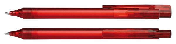    Schneider Kugelschreiber mit Logo | Schneider Essential | Farbe: Rot-transparent