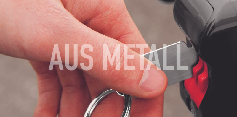 Einkaufswagenlöser aus Metall