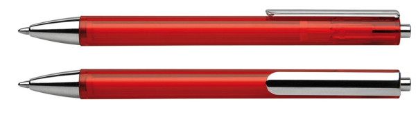  Schneider Kugelschreiber bedrucken | Schneider Evo Pro | Farbe: Rot-transparent