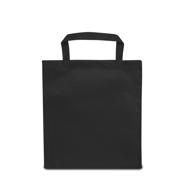 Apothekertasche bedrucken: PRAG reißfesten Premium-PP Non-woven, 22 x 26 cm, Farbe: Schwarz 