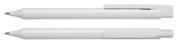  Schneider Kugelschreiber mit Logo | Schneider Essential | Farbe: Weiß