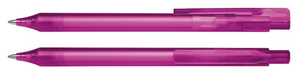  Schneider Kugelschreiber bedrucken | Schneider Essential | Farbe: Pink-transparent