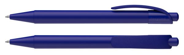 Schneider Kugelschreiber bedrucken mit Logo | Schneider Dynamix Recycling (opak) | Farbe: blau