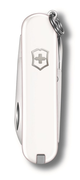 Werbeartikel Victorinox Classic SD | kleines Schweizer Taschenmesser, 58 mm | Falling Snow 