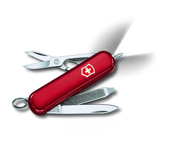 Werbeartikel Victorinox Signature Lite, 58 mm in Rot