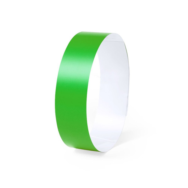 Einlassband bedrucken: Armband Fonten in grün