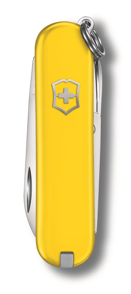 Werbeartikel Victorinox Escort | kleines Schweizer Taschenmesser, 58 mm | Farbe: Sunny Side