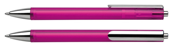  Schneider Kugelschreiber bedrucken | Schneider Evo Pro | Farbe: Pink-transparent