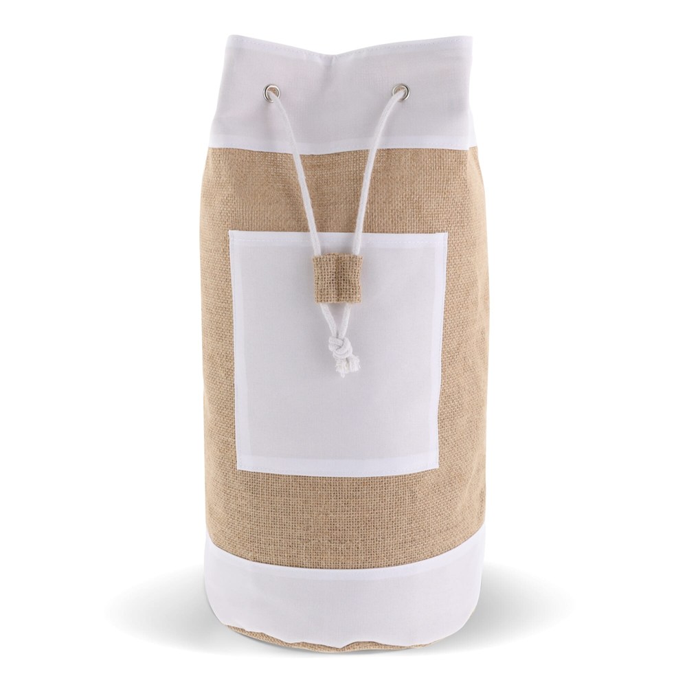 Seesack aus Baumwolle und Jute