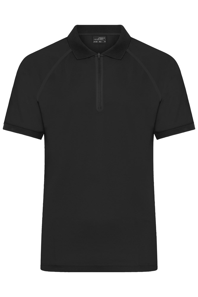 Men's Zip-Polo