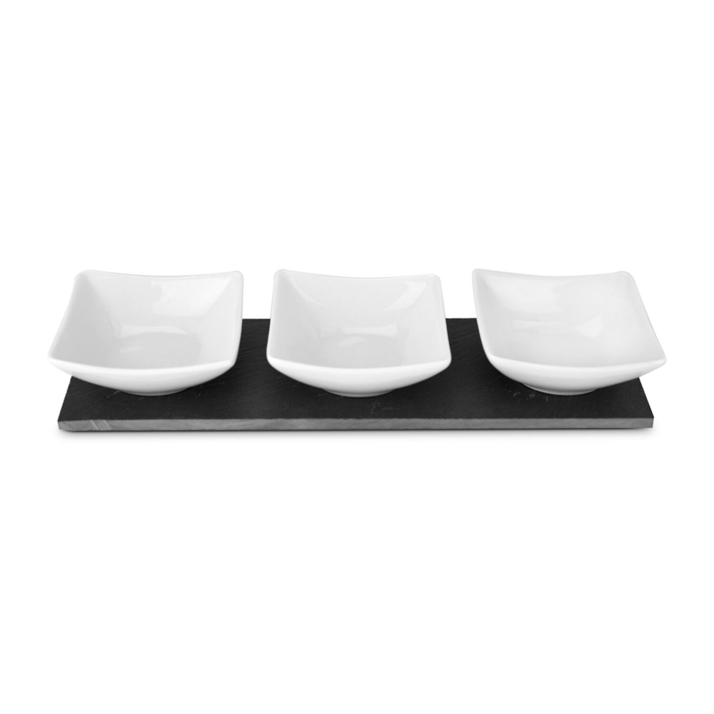 ROMINOX® Servierschalen Tre Ardesia