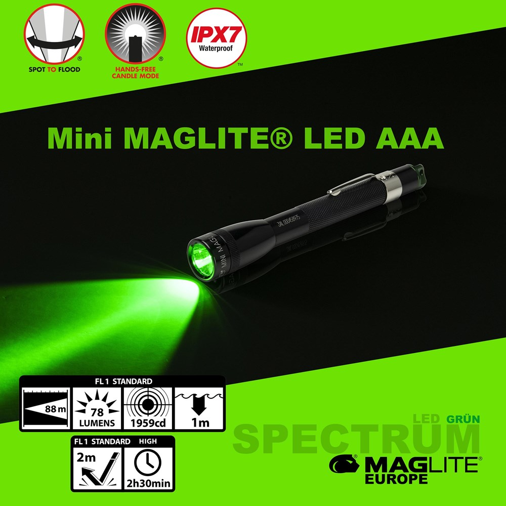 Maglite®  Spectrum Series™  Mini Maglite® AAA - Grün